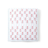Hand Block Printed Crib Bumper - Eyaas